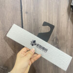 Textured Fabric Sample Display Clips for Curtain & Upholstery | Custom Logo & QR Code