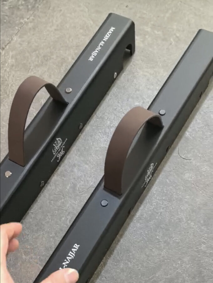 Luxury Fabric Sample Display Hooks | Custom Size/Color | Faux Leather/Metal Option for Home Textile