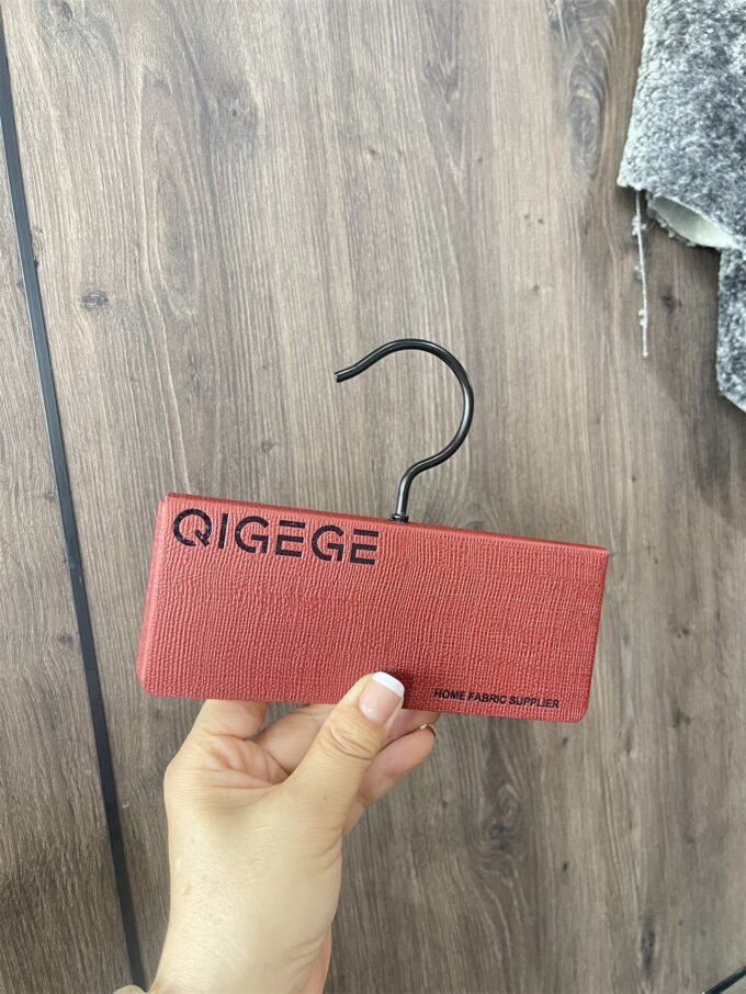 Customizable Fabric Swatch Display Hooks for Home Textile | Curtain & Sofa Sample Card Heads