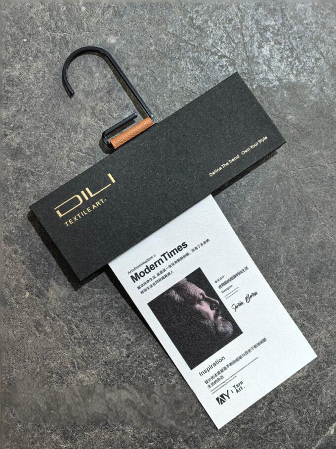 Fabric Sample Hook Cards