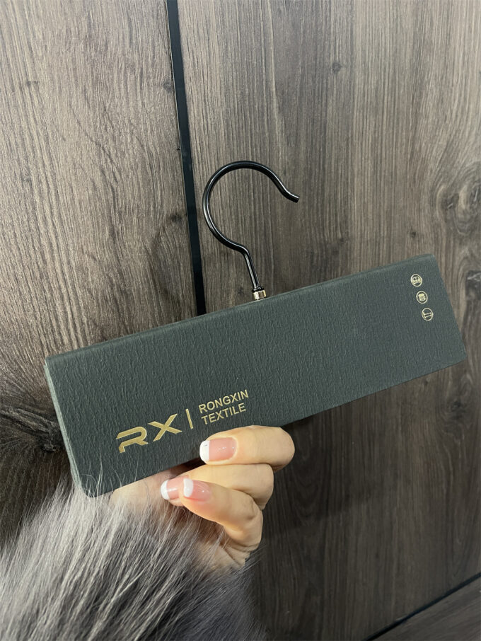 Premium Fabric Sample Hangers with Custom Logo Tag | Curtain & Upholstery Display Cards