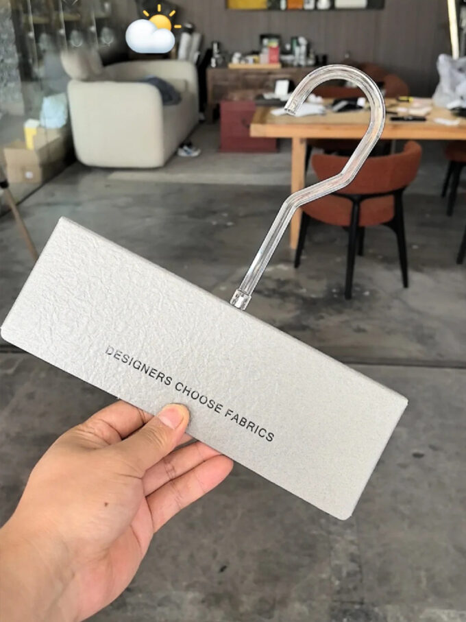 Fabric Sample Hook Cards