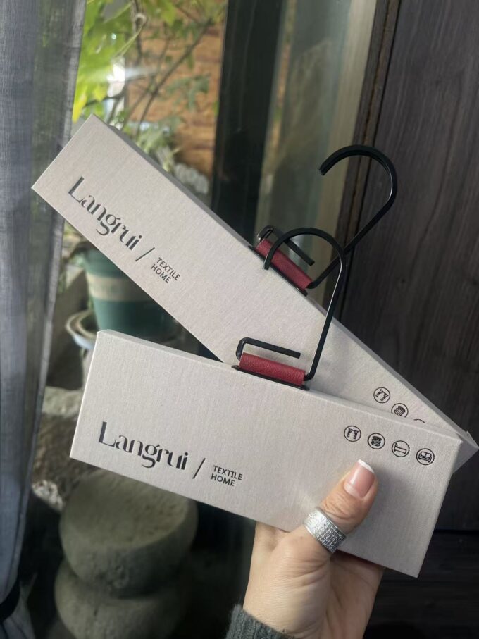 Home Textile Hanging Sample Cards | Custom Sizes & Colors | Curtain & Sofa Fabric Display Hooks