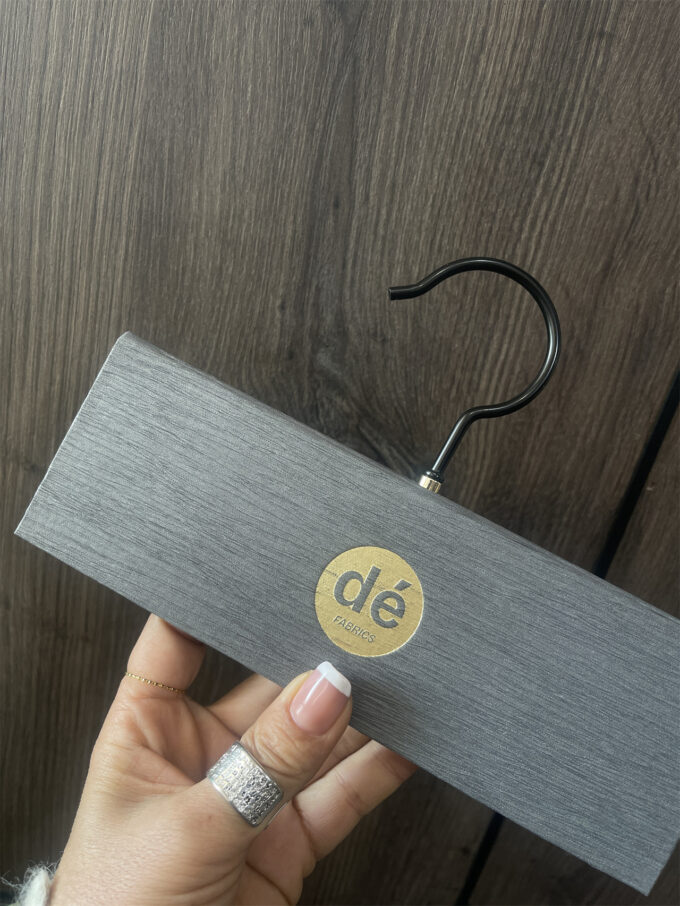 Premium Fabric Sample Hangers with Custom Logo Tag | Curtain & Upholstery Display Cards