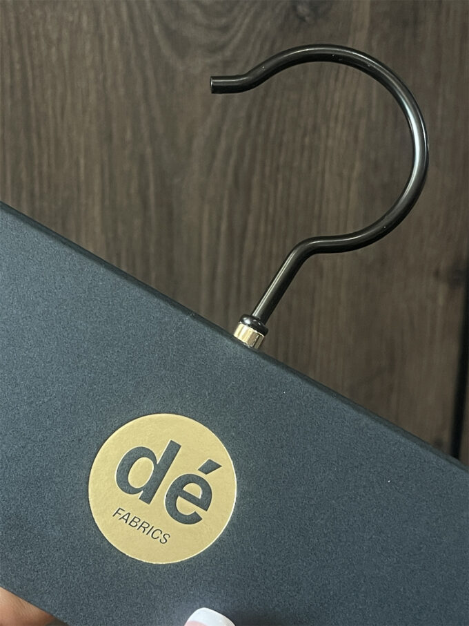Premium Fabric Sample Hangers with Custom Logo Tag | Curtain & Upholstery Display Cards