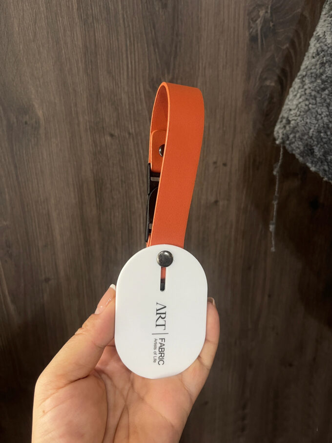 Customizable Fabric Sample Clips with Logo Tags | Home Textile Display Hooks for Curtain Upholstery