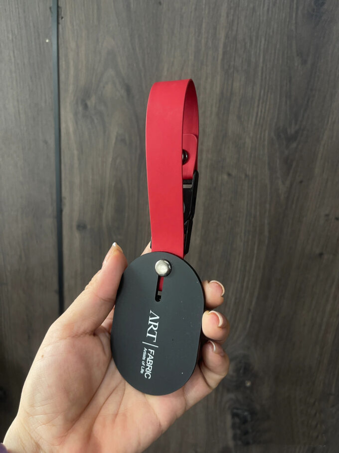 Customizable Fabric Sample Clips with Logo Tags | Home Textile Display Hooks for Curtain Upholstery