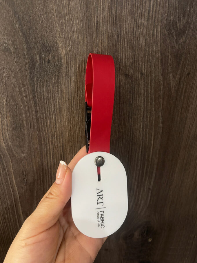 Customizable Fabric Sample Clips with Logo Tags | Home Textile Display Hooks for Curtain Upholstery