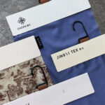 Branded Swatch Display Cards for Apparel Brands