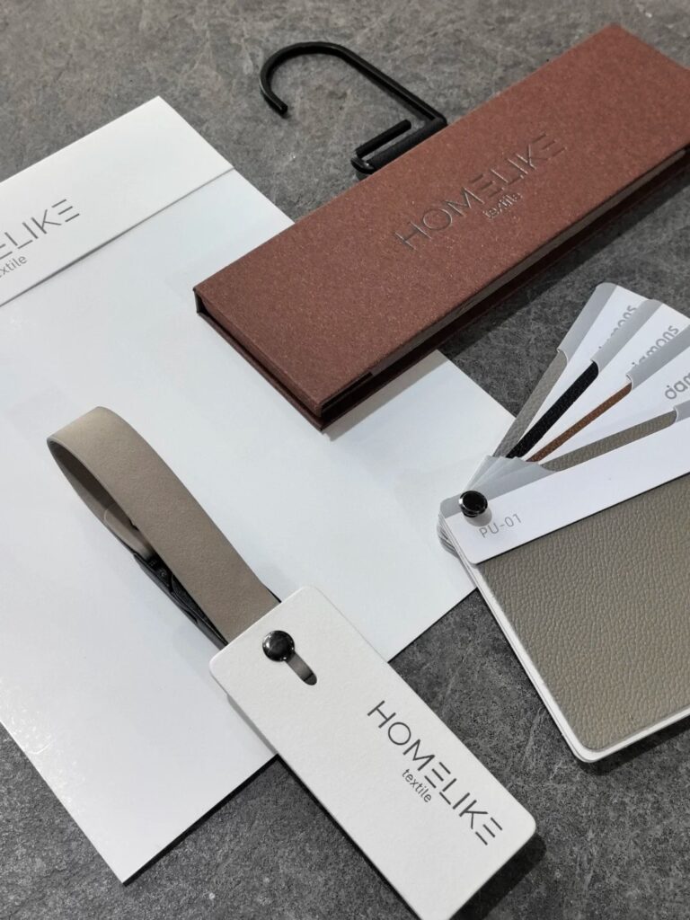 Complete Fabric Sample Hook & Swatch Card Set | Benutzerdefinierter Vorhang & Sofa Upholstery Display Kits | Swatch-Haken