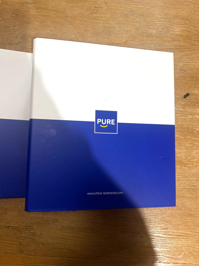 custom binder style upholstery fabric color cards