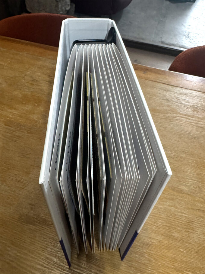custom binder style upholstery fabric color cards
