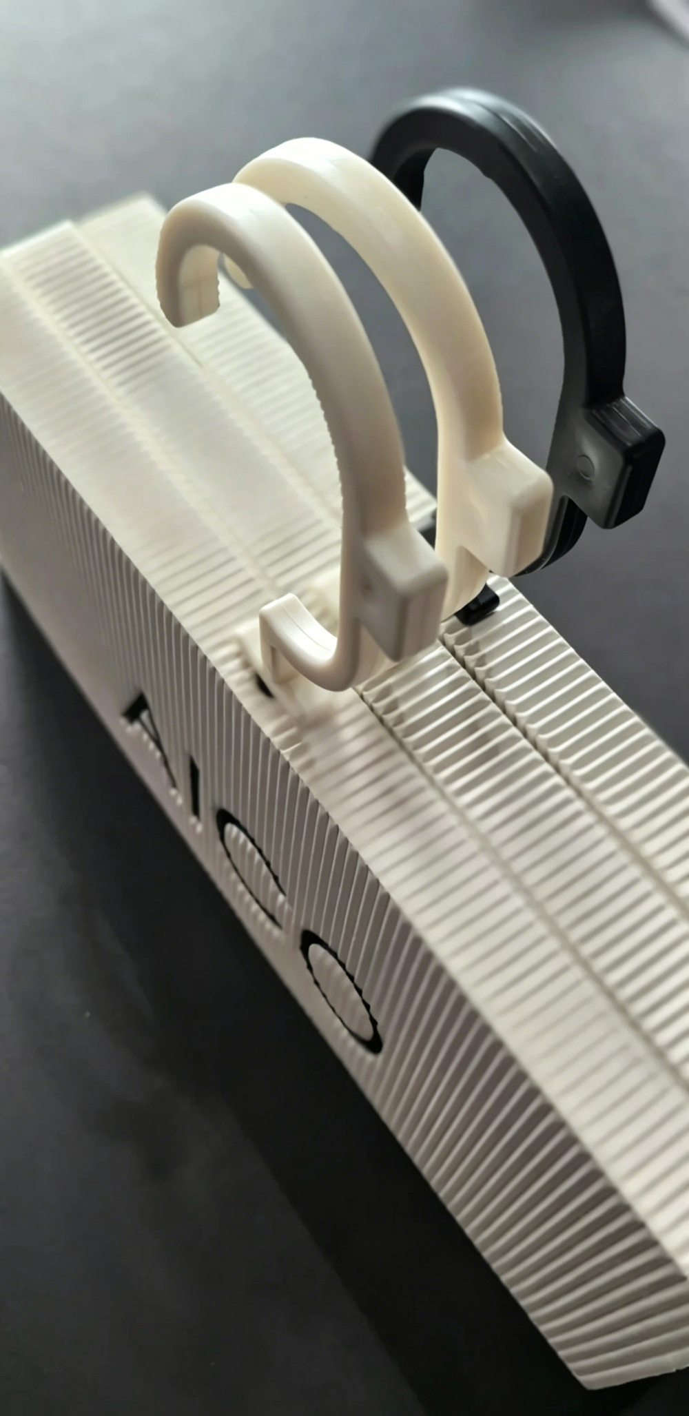 vertical strip textured fabric sample headers