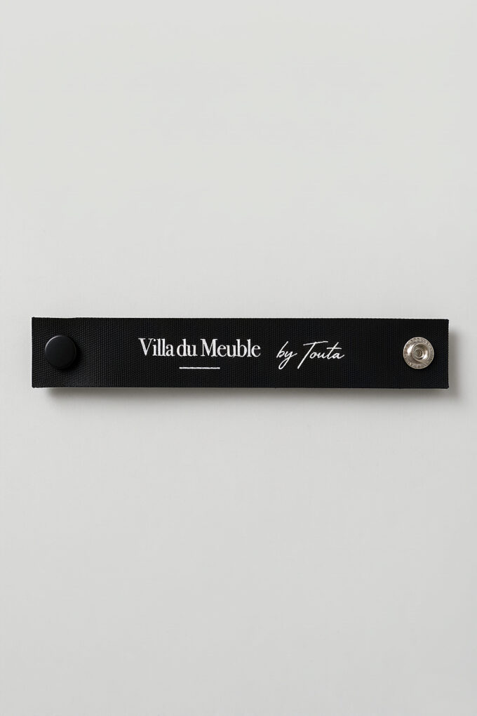 Custom Fabric Swatch Strap for French Furniture & Soft Furnishing Brand | Curtain, Upholstery & Garment Display